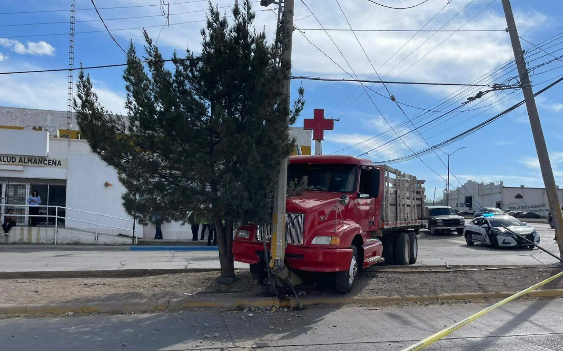 Accidente camión de carga